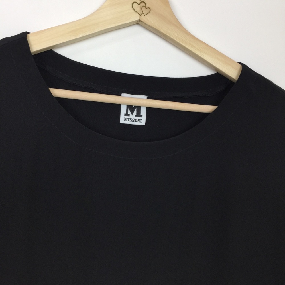 M Missoni Black Top Silk - Picture 6 of 8